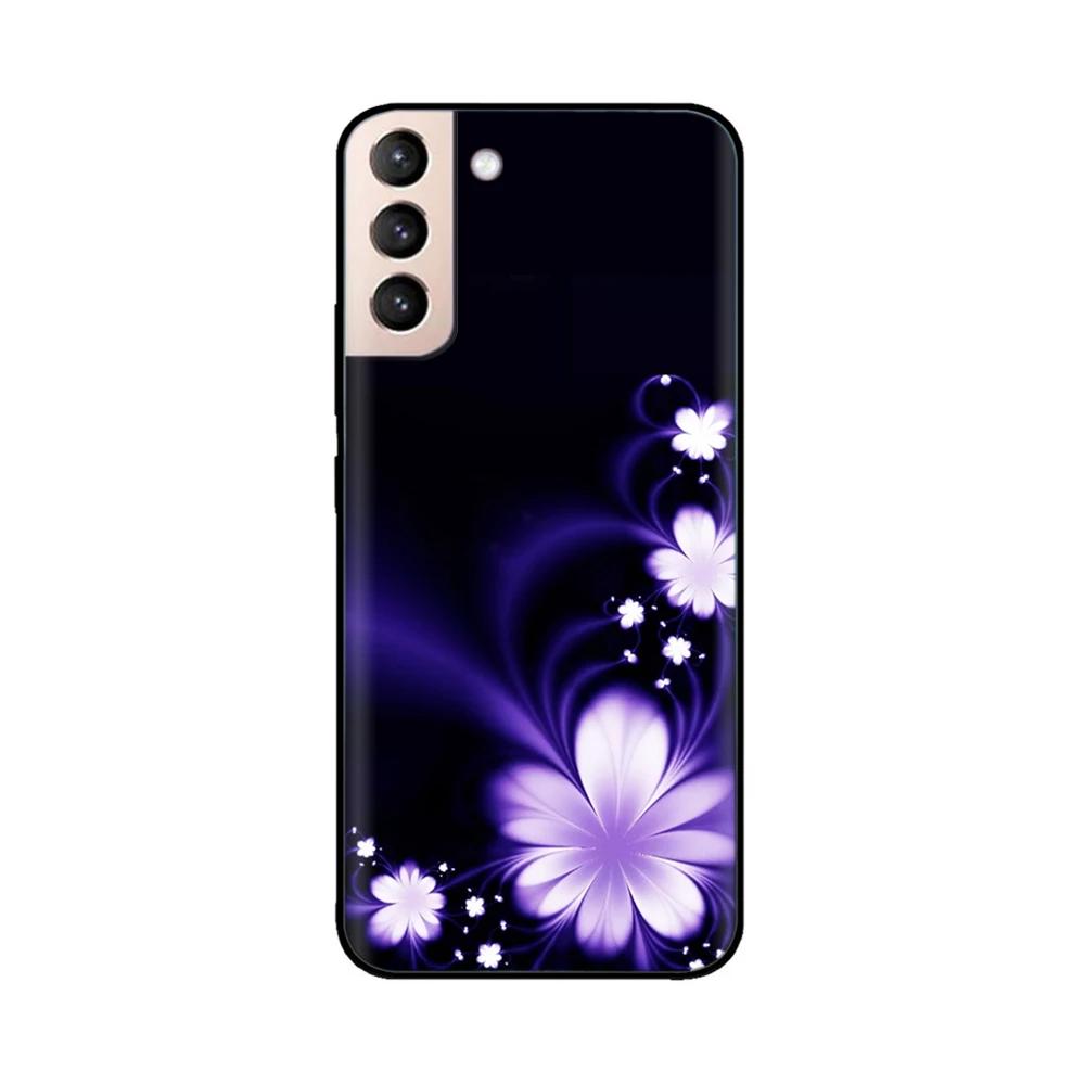 For Samsung Galaxy S21 Plus Case Soft Black Silicone Cover Protective Shell For Samsung Galaxy S21 Plus Ultra S21+ FE 5G Case