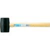 OH Rubber Hammer, Black, Large, GH-L, 1 12 Pitch