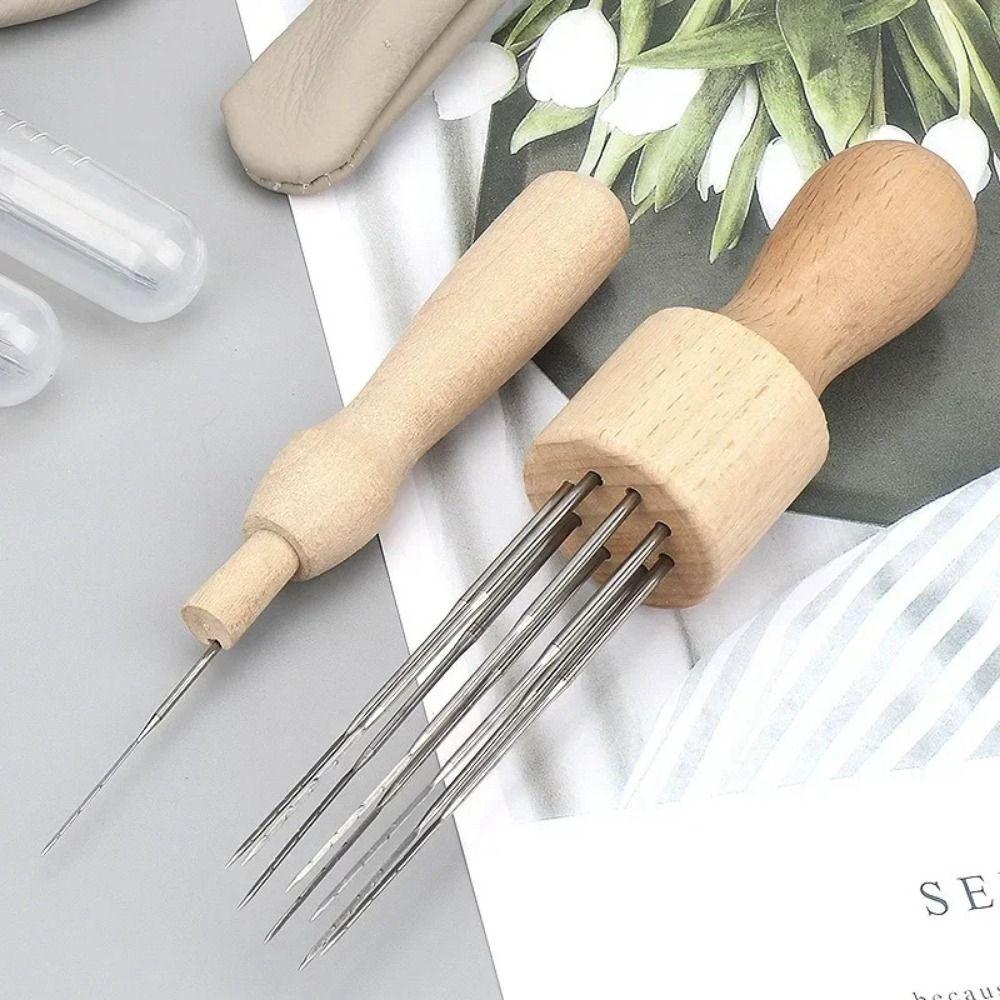 34Pcs/Set Creative Wool Felting Needle Tools Felting Starter Kit  for Beginners