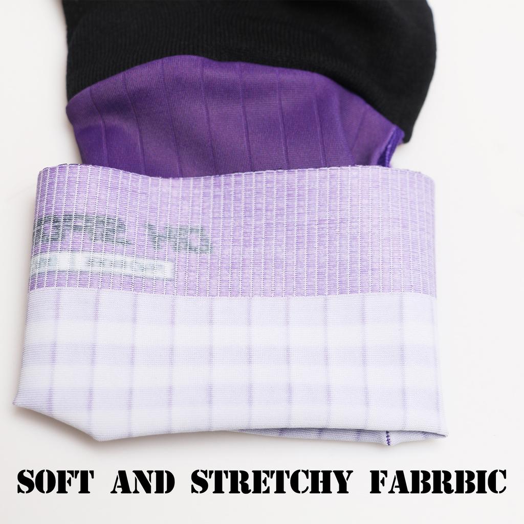 Męskie Damskie Skarpety Rowerowe Łączone Paski Nadruk Oddychające Antypoślizgowe Elastyczne Miękkie Rowerowe Wyścigowe Wędrówkowe Skarpety Kolarskie