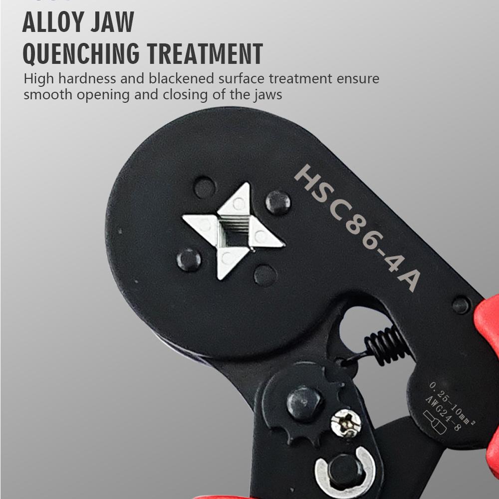 6-4 Gauge Wire Stripper Crimper W/1200 Terminals Car Repair Home Wiring|Industrial Multifunctional Terminal Crimping Pliers