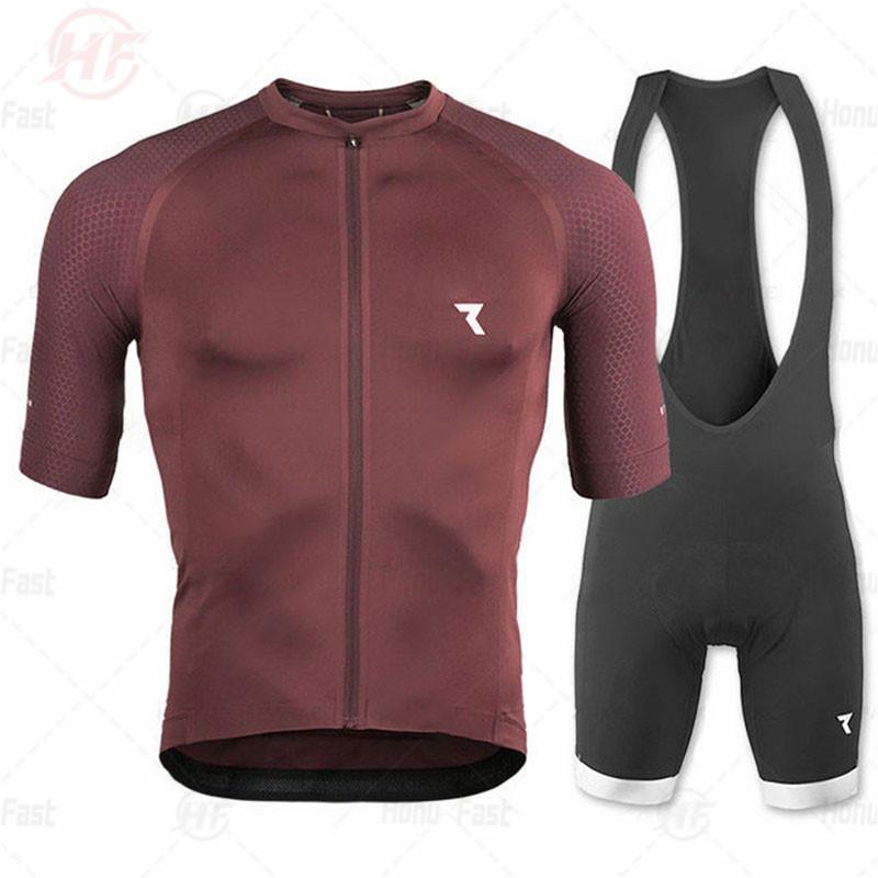 Zestaw odzieży rowerowej Garnitur rowerowy Uniform rowerowy RYZON Męski zestaw odzieży rowerowej Oddychający