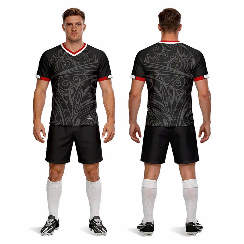 Adult Football Kit: Quick-Drying, Moisture-Wicking, Fast-Drying Short Sleeve Sportswear