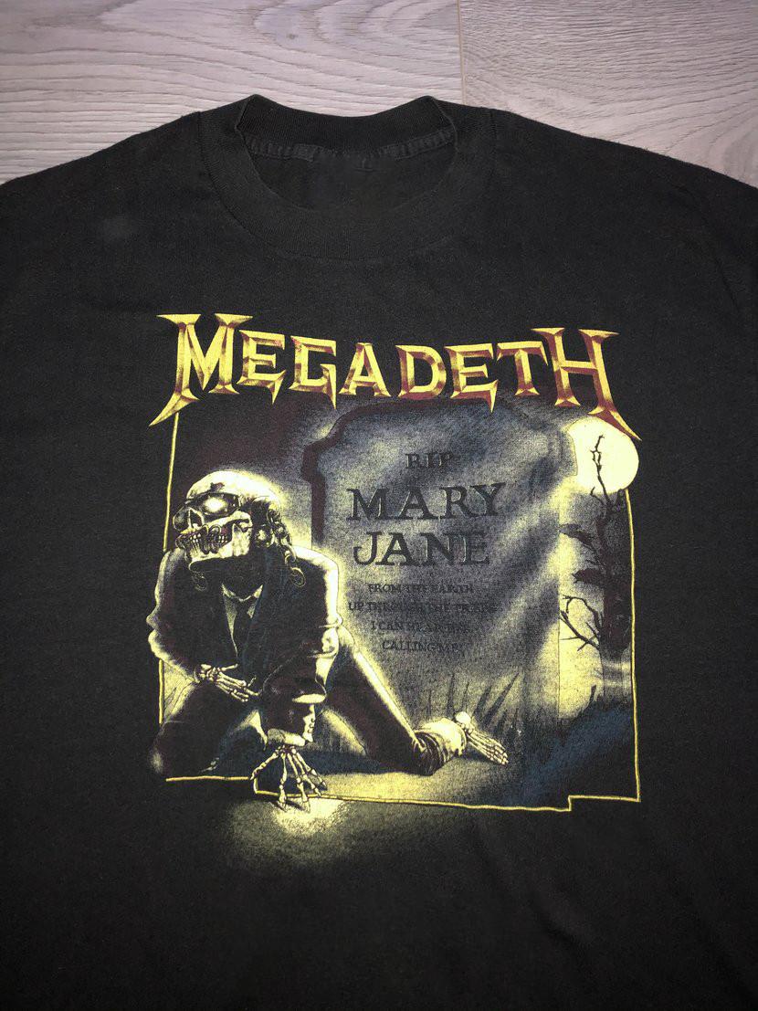 Megadeth Mary Jane Tour Concert Unisex Adult Tee Shirt S To 5XL MI217 Unisex T-Shirt S
