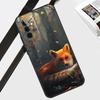 Cute Fox In Autumn Case For Samsung Galaxy A55 A35 A15 A56 A36 A26 A16 A06 A54 A34 A14 A12 A22 A32 A52 A13 A53
