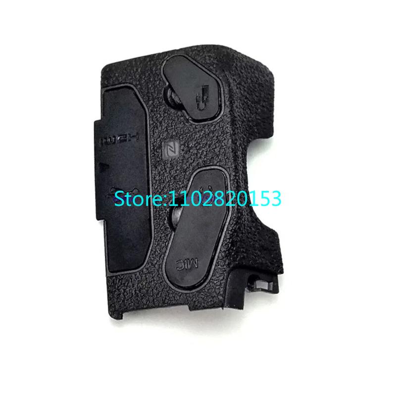 Original New for Canon EOS 80D Front Hand Grip Side Left Rear Thumb Cover Leather + Tape Body Rubber Camera Repair Part