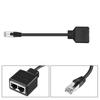 RJ45 Gigabit Network to 2 Ways Splitter 1 100m Transmission Two Devices Access