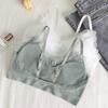 Korean Style Lace Underwear for Women Padded Backless Cami Wire Free Bra Sling Tank Top