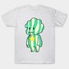 Herr Svart Tryckt T-shirt Steven Universe Vattenmelon No-Cut Transferpapper Tryck Bomulls-T-shirt