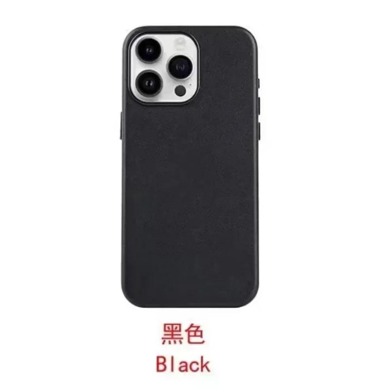 Pentru Husă de Telefon din Piele Magsafe pentru IPhone 17 Pro Max Air 16 15 14 13 Pro Max 15 Plus Adsorbție Magnetică Încărcare Wireless Capac Spate Protecție la Cădere