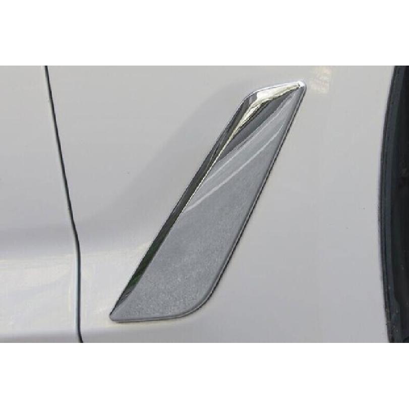 Fit For BMW 5 Series G30 2018- ABS Chrome Vent Cover Fender Decor Cover Trim