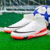 Soccer Cleats for Mens Womens Football Shoes Turf Soccer Shoes Indoor/Outdoor High-top Football Cleats TF
