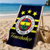 Fenerbah?E-Sport Club Emblem Strandtuch, Schnelltrocknend, Pflegeleicht, Geeignet für Fitness und Strandurlaub, Sport-Essential