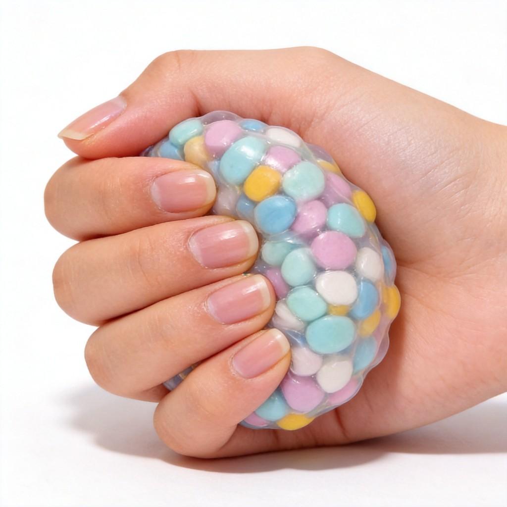 Dopamine Stress Relief Toy Tpr Manipulative Ball For Kids And Teens