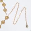 Retro Minimalistische Metallkreis Taillenkette Böhmisches Gürtel-Accessoire