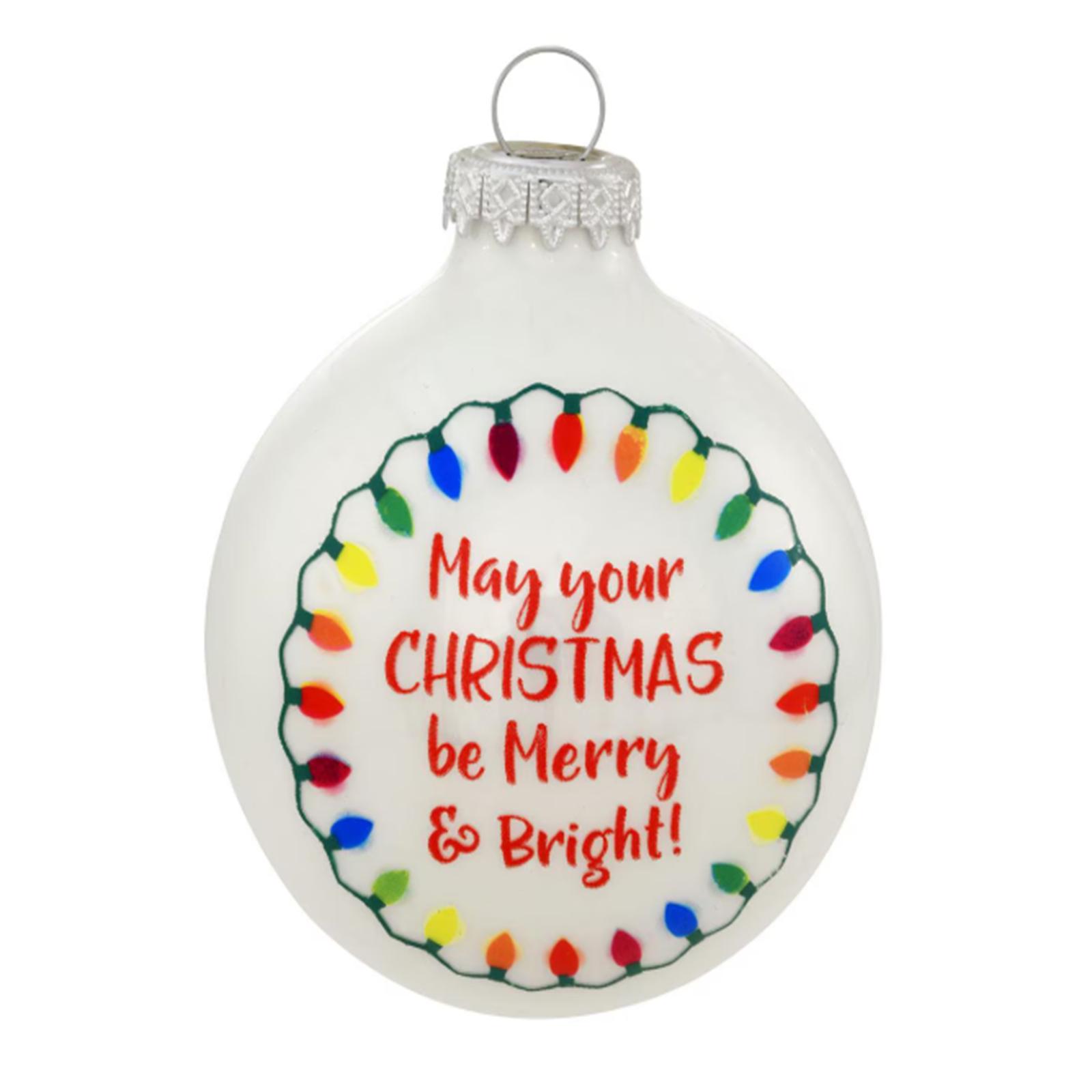 

Glass Christmas Ornaments - Premium Holiday Decor Collection For Tree, Home & Gifting With Unique Festive Designs (2025 Edition) One Size
