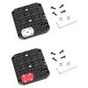 Professional Gear Multi Hole Positioning Plate with Mounting Screws For Photography And Film Equipment