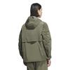 Adidas City Escape Loose Fit Shiny Crinkle Ripstop Hooded Jacket KQD44 Olive Strata Men's (JM2048) J/M