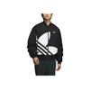 adidas Originals Sport Lifestyle Serie Klassische Retro Sport Stehkragen Pilot Langarmjacke Unisex Jacke Schwarz JL8380