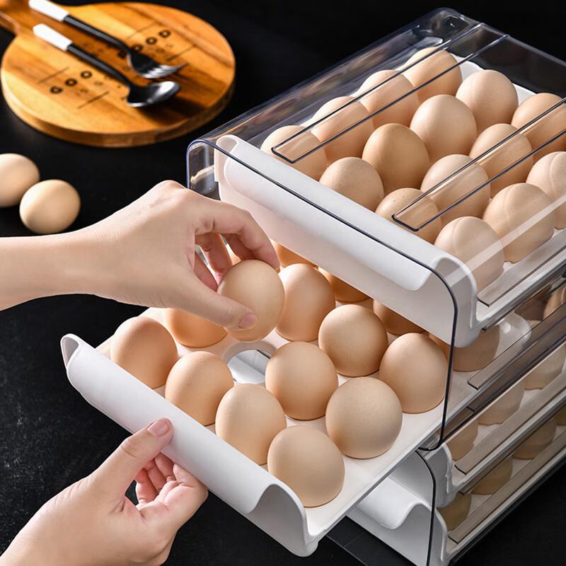 ZISIZ Refrigerator Egg Storage Drawer