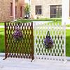 Stretchable Wooden Fence 50/70cm Extended Trellis Fence DIY Home Garden Fence Garden Decoration