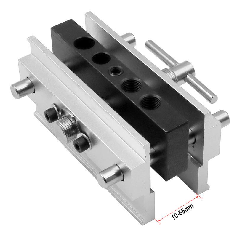 Woodworking Drilling Locator Oblique Hole Drilling Locator Woodworking Tools Jig Kit Vertical Center Puncher Hole Jig Drill