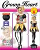 Costume Couronne Cœur pour Femmes, 155cm-165cm