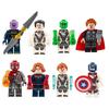 Ninja Hero Police Firefighter Minifigure Building Blocks Set, City World Educational Puzzle Bricks Toy for Boys Girls