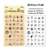 Adorable Cartoon Transparent Stamps for Kids' DIY Journals