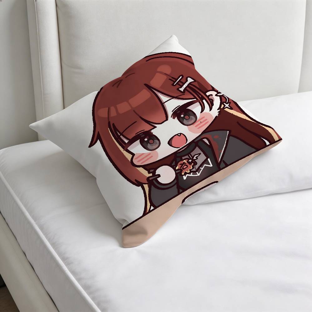 AAkane LLize Singer Cute Square Pillow Cover Decorative Throw Pillow Case for Sofa Couch Bed Home Car Living Room Decoration