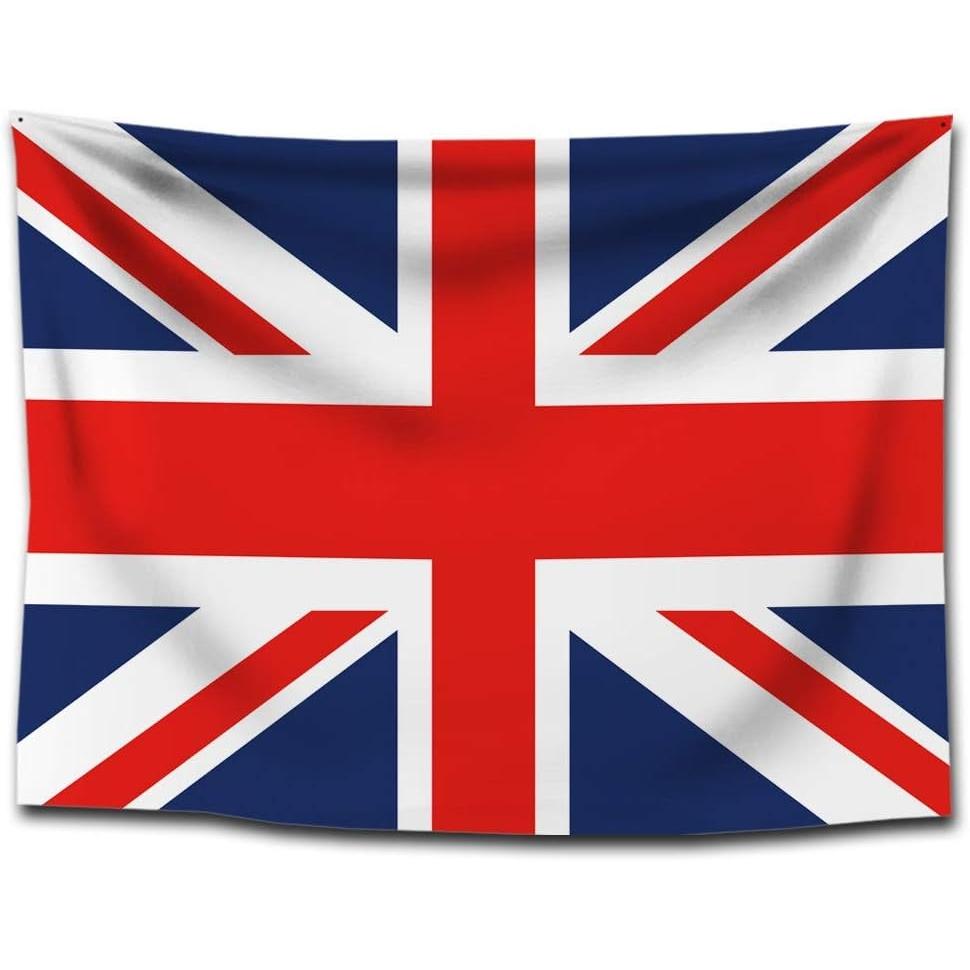 YQ Park Tapestry Beach Towel with the Union Jack 75x100