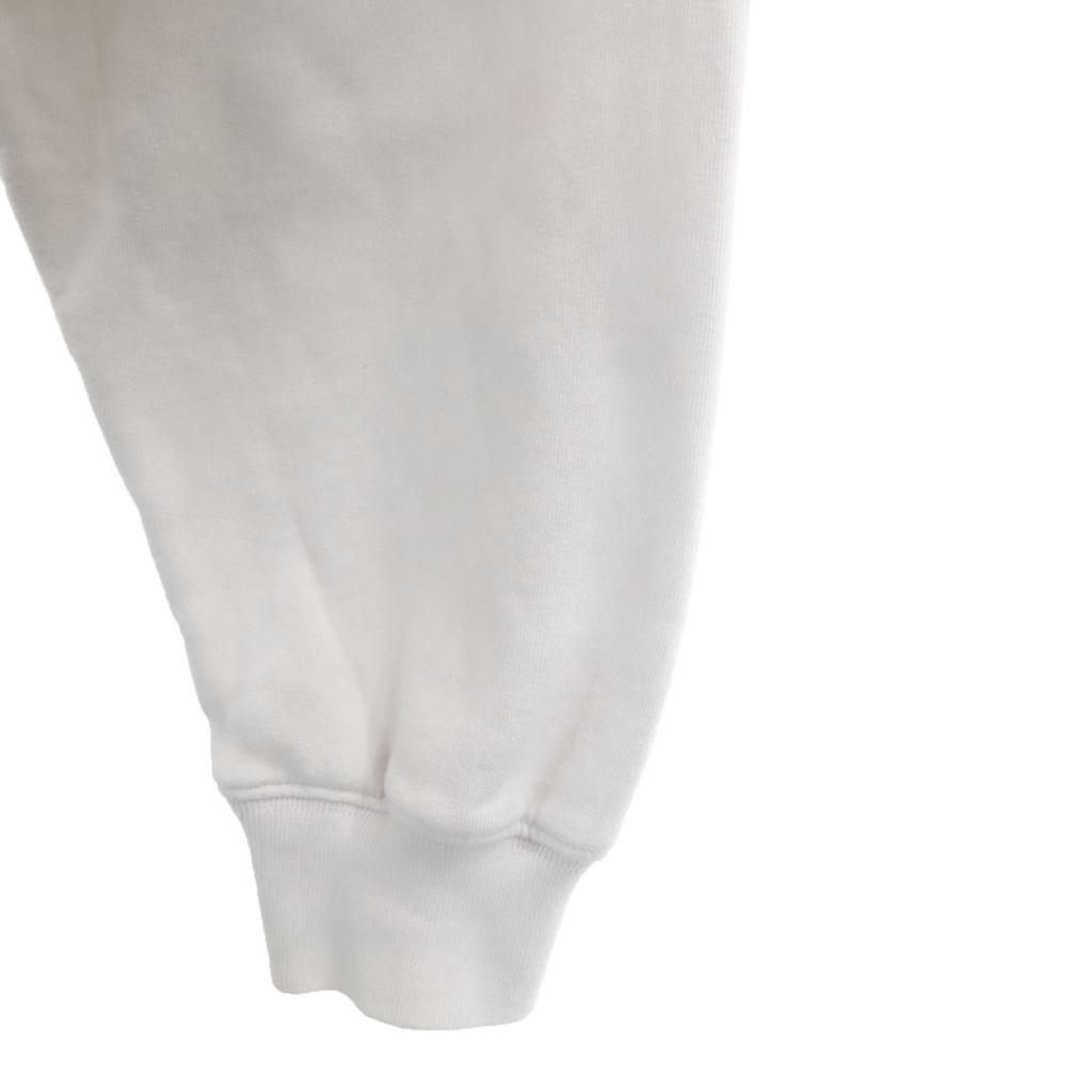 MSGM Made In Italy Long Sleeve Sweatshirts XS White Back Brushed Men's Used