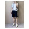 Ice Silk Short Sleeve T-Shirt for Men Korean Style Trendy New Summer Color-Block Personality Tee Slim Fit Knitted Round Neck Short T-Shirt for Men