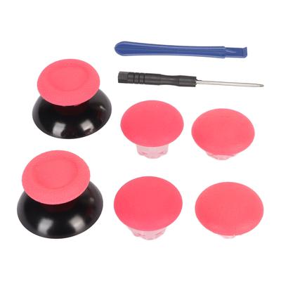 Daumenauflagen 8 in 1 Multifunktionale 3D Fernbedienung Daumenstick Kappen mit 2 Stück Daumenstick Basis für PS5 Controller