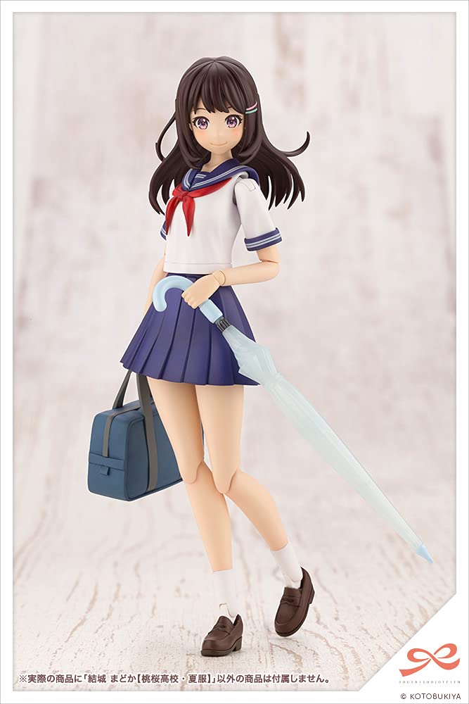 Kotobukiya Sosai Garden Yuki Madoka High Height 150mm Scale Plastic Model JK009 Girls' [Momozakura School/Summer Uniform] Approx. 1/10