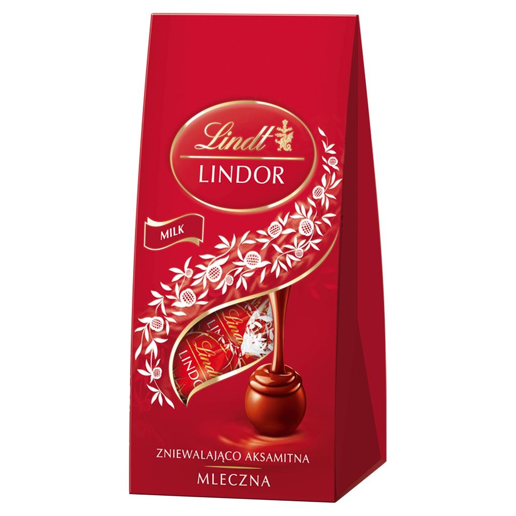 Lindt Lindor Milk Chocolate Pralines 100
