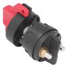 Battery Disconnect Switch Rotary Knob Type Power Cut 12V 300A Anticreep for Boat Car RV Yacht
