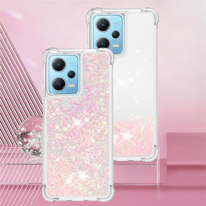 Fundas Note12 Quicksand Case for Redmi Note 12 5G Coque Soft Liquid Bling Cover For Xiaomi Redmi Note 12 Pro 12S Phone Case Capa