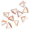 20PCS Mini Paperclip Iron Wire Triangle Portable Business Card Holder File Notebook Clip