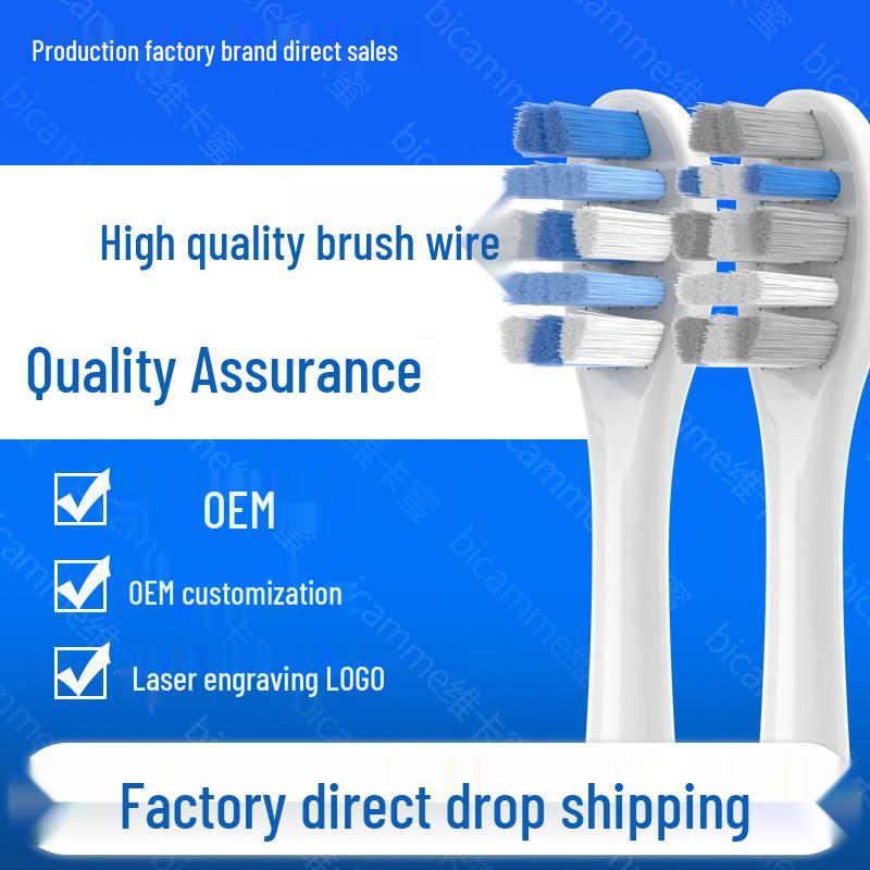 Vickammy Compatible Replacement Heads for Usmile Electric Toothbrush (Models: P3, Y1, P10, Y1S, U2S, Roman Column)