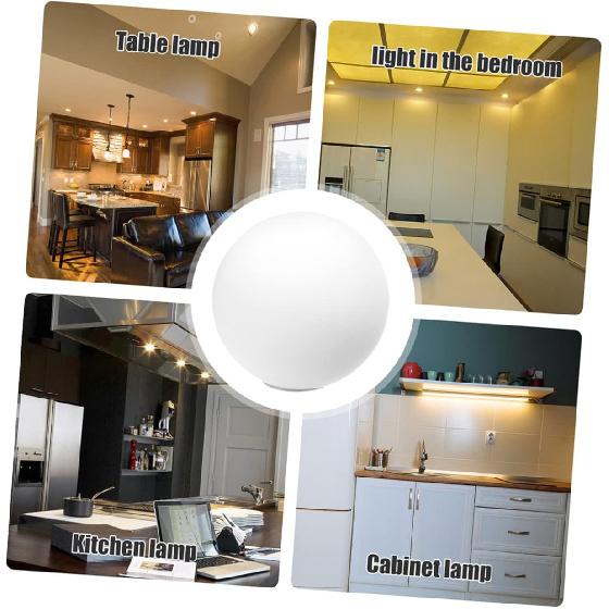 Angoily Spherical Lampshade Decorative Pendant Light Shade Mount Lamp Shades Living Globe Lights Replacement Globe Lamp Shade Round Ceiling Light