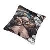 Gachiakuta Pillowcase Merch Printed Cushion Cover Zanka Riyo Enjin Pillow Covers Living Room Decor Zippered Multi-Size