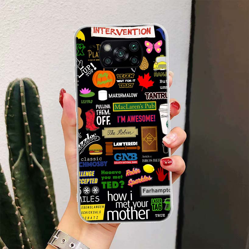 How I Met Your Mother Himym For Xiaomi Poco X6 X3 Nfc X5 X4 F6 F5 Pro Phone Case F4 Gt F3 F2 F1 M5S M4 M3 M2 5G Fundas Coque X3