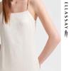 ELLASSAY Women's Spring/Summer Pleated Strap Dress