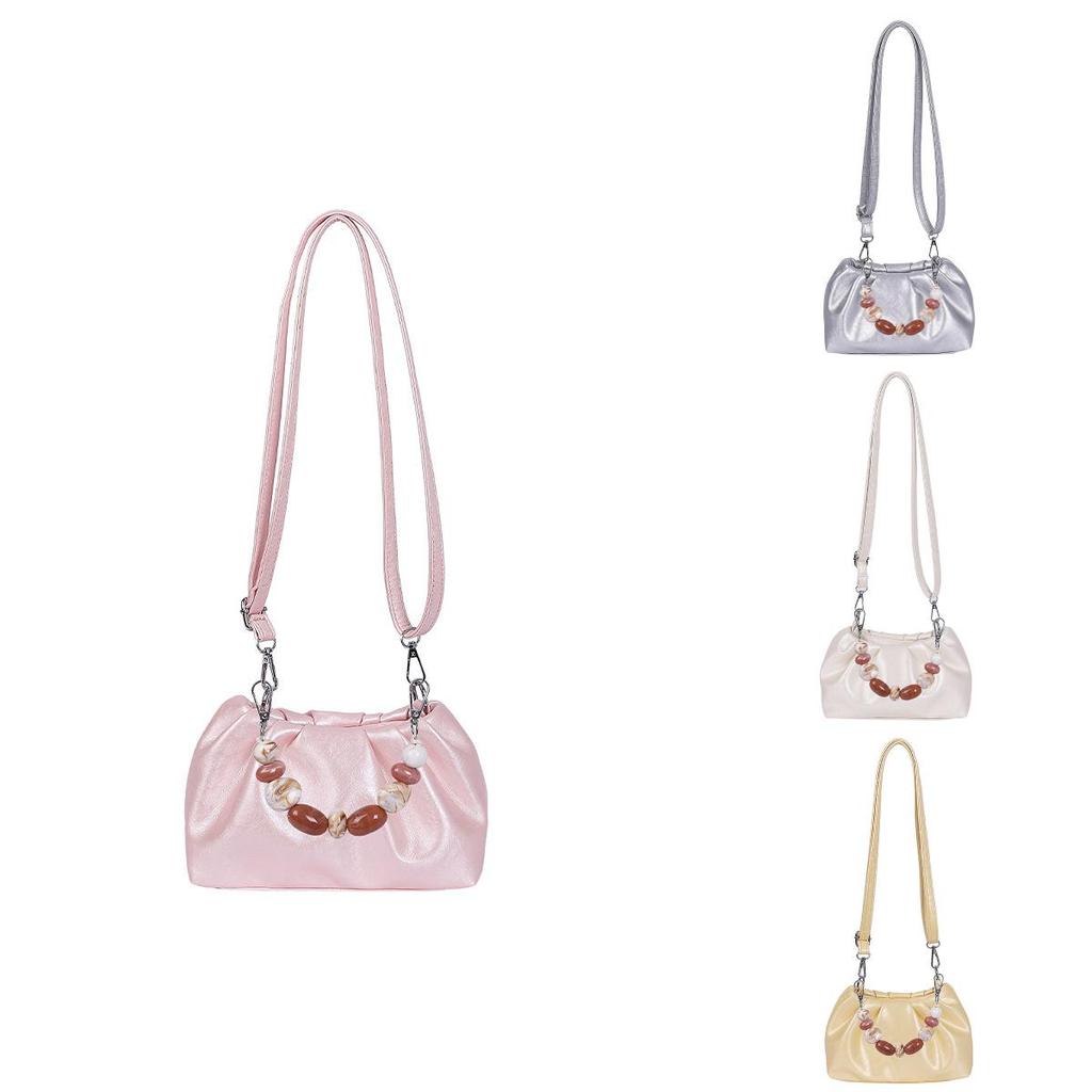 Bag Women Summer Trendy Pu Material Small Shoulder Crossbody For Daily Wear