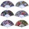 Chinese Style Multiple Styles Ornament Plastic Dance Party Show Gift Cloth Art Craft Portable 6 Colors