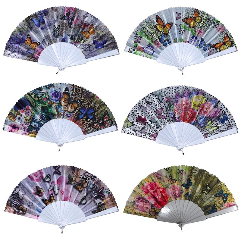 Chinese Style Multiple Styles Ornament Plastic Dance Party Show Gift Cloth Art Craft Portable 6 Colors