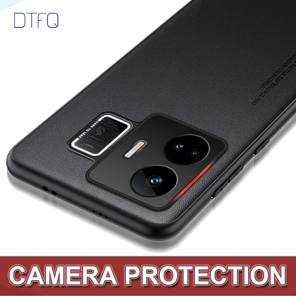 For realme GT Neo5 Case Leather Pattern Back Cover Shockproof Case for realme GT Neo 5 Luxury Leather Case for realme GT Neo5
