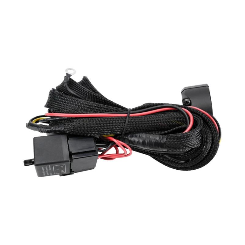 Integrated Motorcycle Signal Light & Horn Set with Wiring  Harness Uprgades for Enhanced Ridings  Safety & Durability