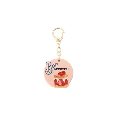 Afternoon Tea Living JJ95 Mirror Comb Charm KeychainIsabelle Boineau, Pink